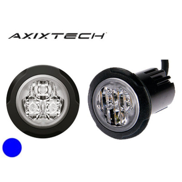 Axixtech LED Blixtljus – rund – ECE-R65 godkänd Blåljus Produkter 2