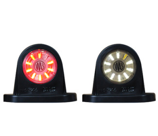 LED-Sidomarkeringsljus – kortrund1 Sidomarkering