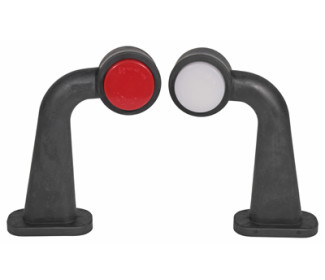 LED-Sidomarkeringsljus – svängd arm6 – vänster Sidomarkering
