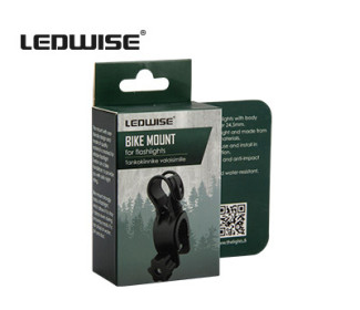 Ledwise Cykelfäste / Rörfäste Ficklampor