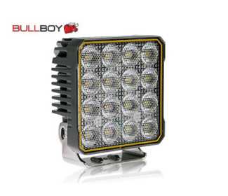 BullBoy 90w Osram S8 – Fyrkantig – Inbyggt blixtljus + Uppvärmd lins 61+w