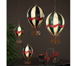 Luftballong Metall liten 15,5x30cm + stor 24,5x42cm – 2 Pack Bord & Väggdekorationer