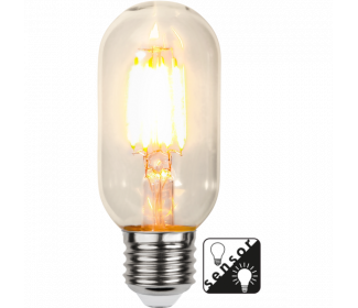 LED-lampa E27 T45 Sensor clear Heminredning & Tillbehör
