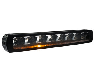 OPTIBEAM Firebar 560 – Curved – Inbyggt blixtljus – Orange/vitt Posljus – 453m 1 LUX 18-25 Tum ( 45-64cm )