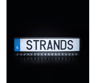 Strands NUUK E-LINE LICENSE PLATE LED BAR KIT 18-25 Tum ( 45-64cm )