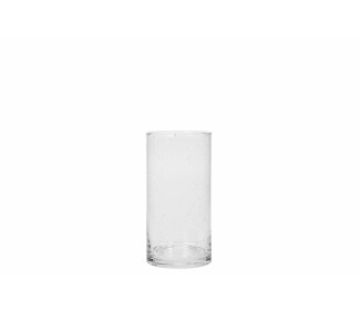 Vas Cylinder Bubbles 10x20cm – 1st Glas - Flaskor / Vågskålar / Vaser