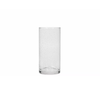 Vas Cylinder Bubbles 12x25cm – 1st Glas - Flaskor / Vågskålar / Vaser