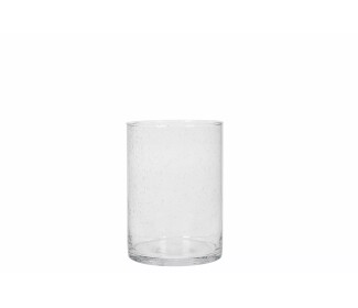 Vas Cylinder Bubbles 14x20cm – 1st Glas - Flaskor / Vågskålar / Vaser