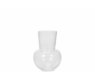 Vas Flower Bubbles 14,5x20cm – 1st Glas - Flaskor / Vågskålar / Vaser