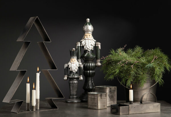 Nötknäppare Grön Mix Poly 40cm – 2 Pack