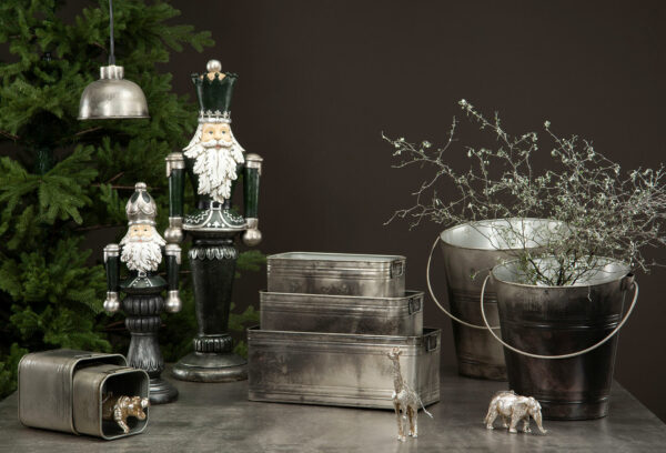 Nötknäppare Grön Mix Poly 40cm – 2 Pack