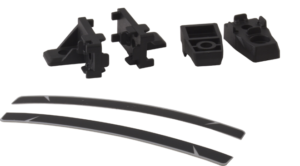 4 Pack Riktat blixtljus ED6 Dark, grillmontage, Gul, 6-LED, XA1, DV