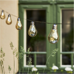 Ljusslinga Glow - 10 LED - 3.6 Meter - Grå