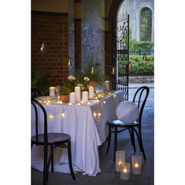 Ljusslinga Glow - 10 LED - 3.6 Meter - Grå