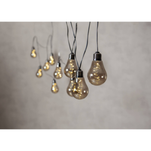 Ljusslinga Glow - 10 LED - 3.6 Meter - Grå