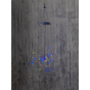 Solcellsdekoration Firework® Solar - 90 LED - 50cm - Flerfärgad