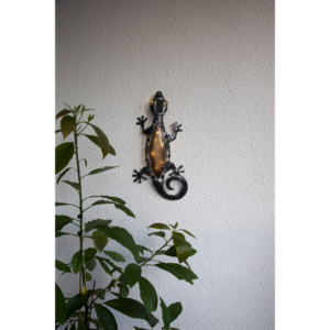 Solcellsdekoration Gecko