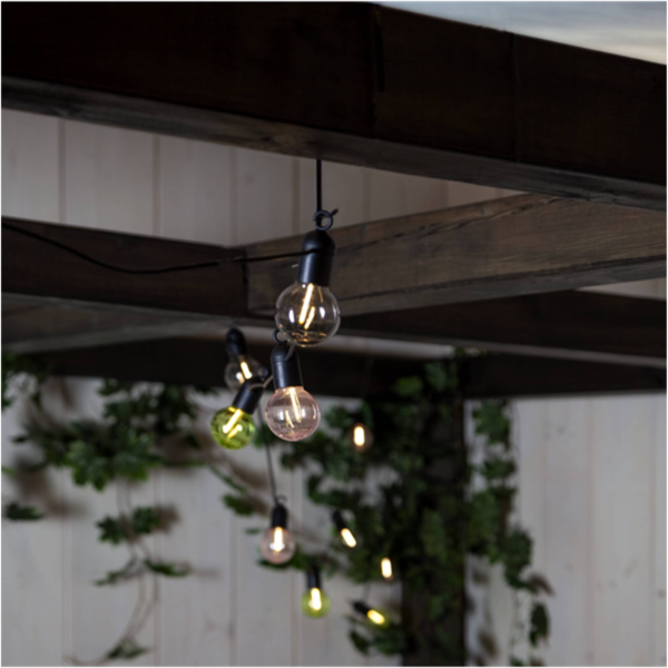 Ljusslinga Fiesta - 10 LED - 3.6 Meter - Flerfärgad