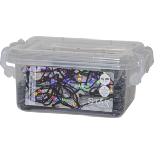 Ljusslinga Diamond Star Light - 80 LED - 6 Meter - Flerfärgad