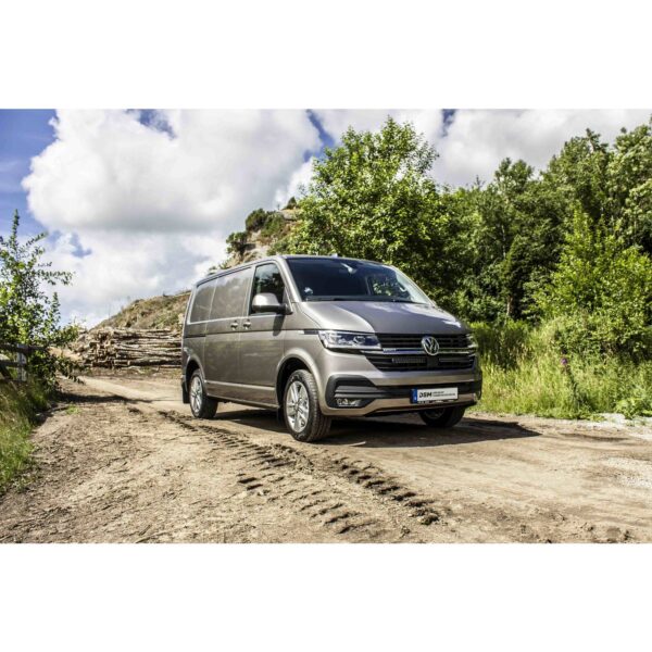 Volkswagen T6.1 (nya T6) LED-ramp - 2st Optibeam Captain 14tum + modellanpassat monteringsfäste