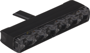 4 Pack Riktat blixtljus ED6 Dark, grillmontage, Gul, 6-LED, XA1, DV