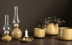 Ljushållare Senap 15x13x6cm - 1st