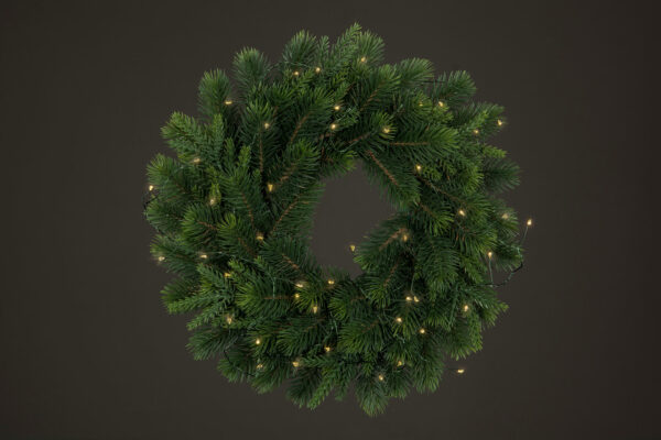 Ledslinga Varmvit/Timer 3AA 5x1m/50ljus