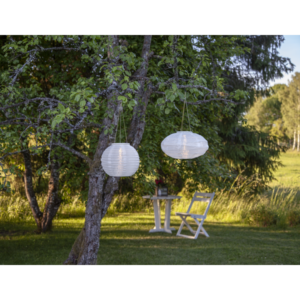 Solcellsdekoration Festival - Vit - Ø25cm