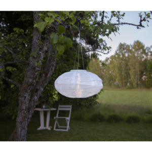 Solcellsdekoration Festival - Vit - Ø35cm