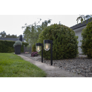 Solcellspollare 2-pack Cupola