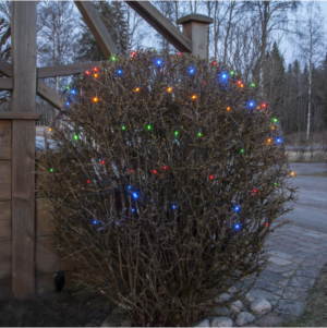 Ljusnät Akku - 80 LED - 1.5x08 Meter