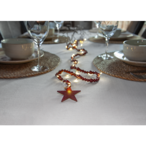 Ljusslinga Beady - 30 LED - 1.5 Meter - Röd