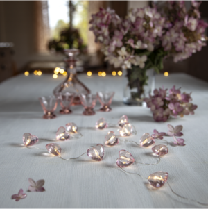 Ljusslinga Valentine - 12 LED - 165cm