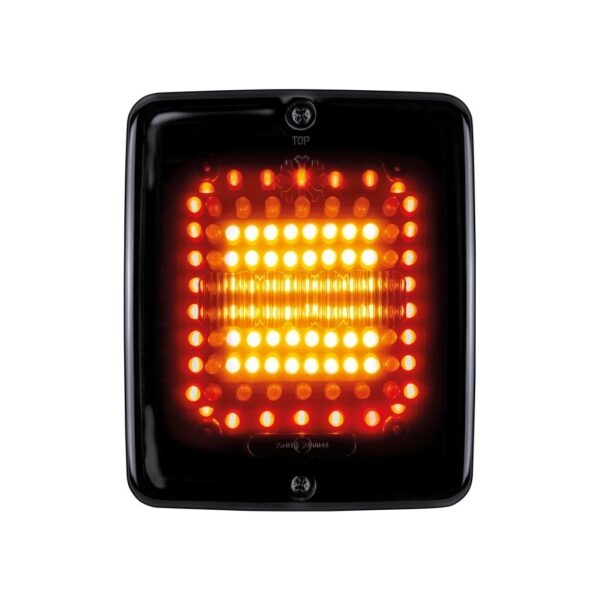 Strands DARK KNIGHT IZE LED SQUARE BAK/BROMS/BLINKERS