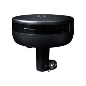 CRUISE LIGHT BEACON VARNINGSLJUS LED – STÅNGMONTAGE/DIN, MÖRKTONAD LINS