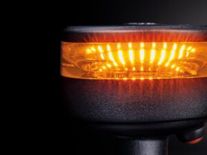 CRUISE LIGHT BEACON VARNINGSLJUS LED – STÅNGMONTAGE/DIN, ORANGE LINS