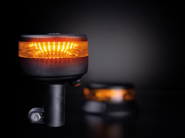 CRUISE LIGHT BEACON VARNINGSLJUS LED – STÅNGMONTAGE/DIN, KLAR LINS