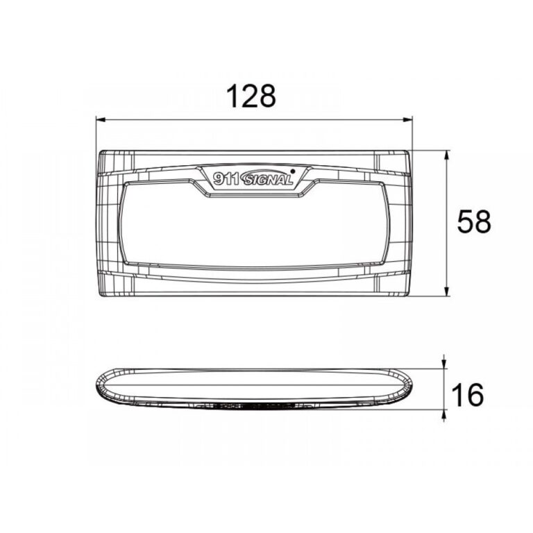 911 Signal BR9000 Kontrollpanel