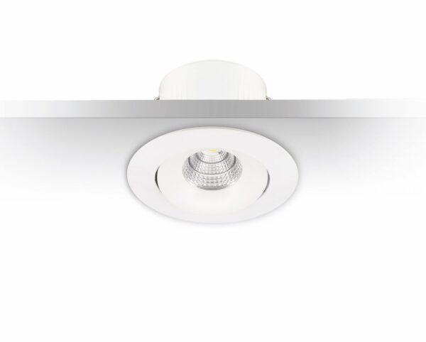 Downlight MD-70 NXT, 640 lm, 7W, 2700K, 230V, IP44