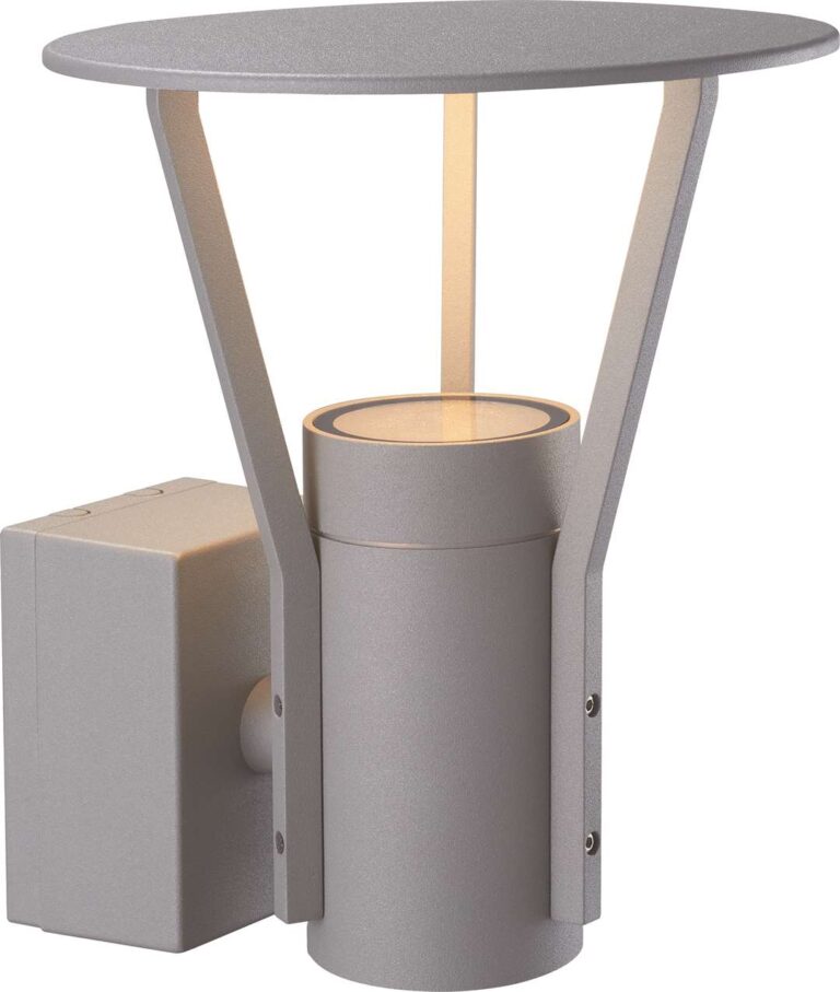Malmbergs Väggarmatur Eklof VI, LED,  Silver, IP54