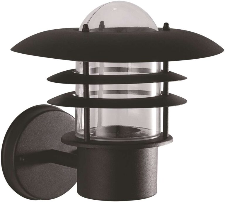 Malmbergs Väggarmatur Björk, Svart, IP44