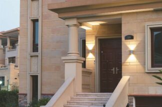 Malmbergs Fasadarmatur Väggarmatur Ume, Vit, IP65