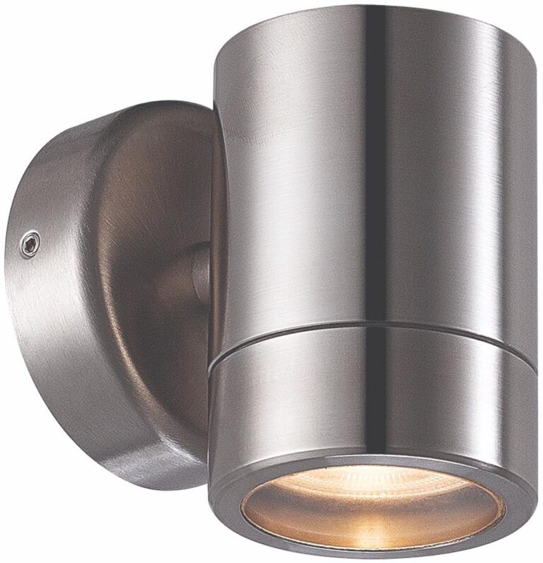 Malmbergs Fasadarmatur Hjuvik II, GU10, IP54, stål 304