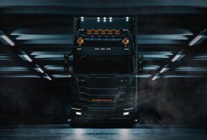 Strands GEN II DARK KNIGHT INTENSE 9″ - Vitt/Orange positionsljus – E-Godkänd