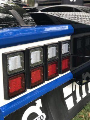 Strands IZE LED Bakljus LED 24V DC, Röd lins