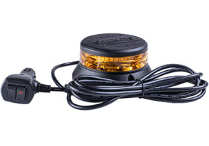 Strands AMBRA VARNINGSLJUS LED – Magnet+Ciggkabel – 40W – R65