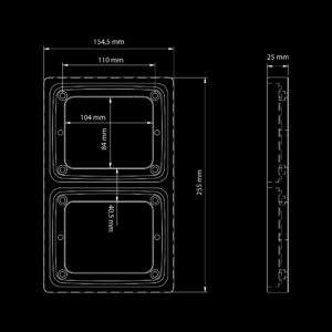 Strands IZE LED FRAME DOUBLE