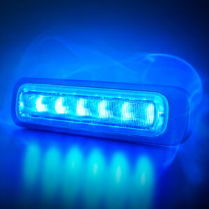 Strands DARK KNIGHT VARNINGSLJUS - STROBE LIGHT BLUE 6 LED