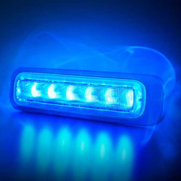 Strands DARK KNIGHT VARNINGSLJUS - STROBE LIGHT BLUE 6 LED