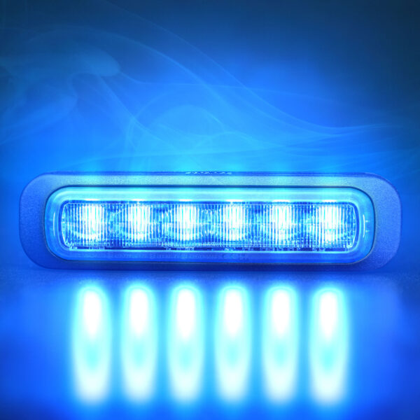 Strands DARK KNIGHT VARNINGSLJUS - STROBE LIGHT BLUE 6 LED